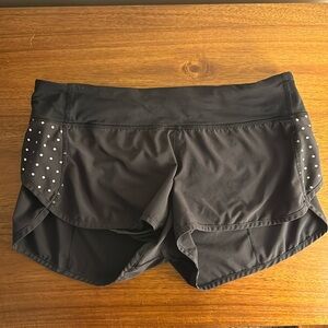Lululemon Speed Shorts Reflective Dot